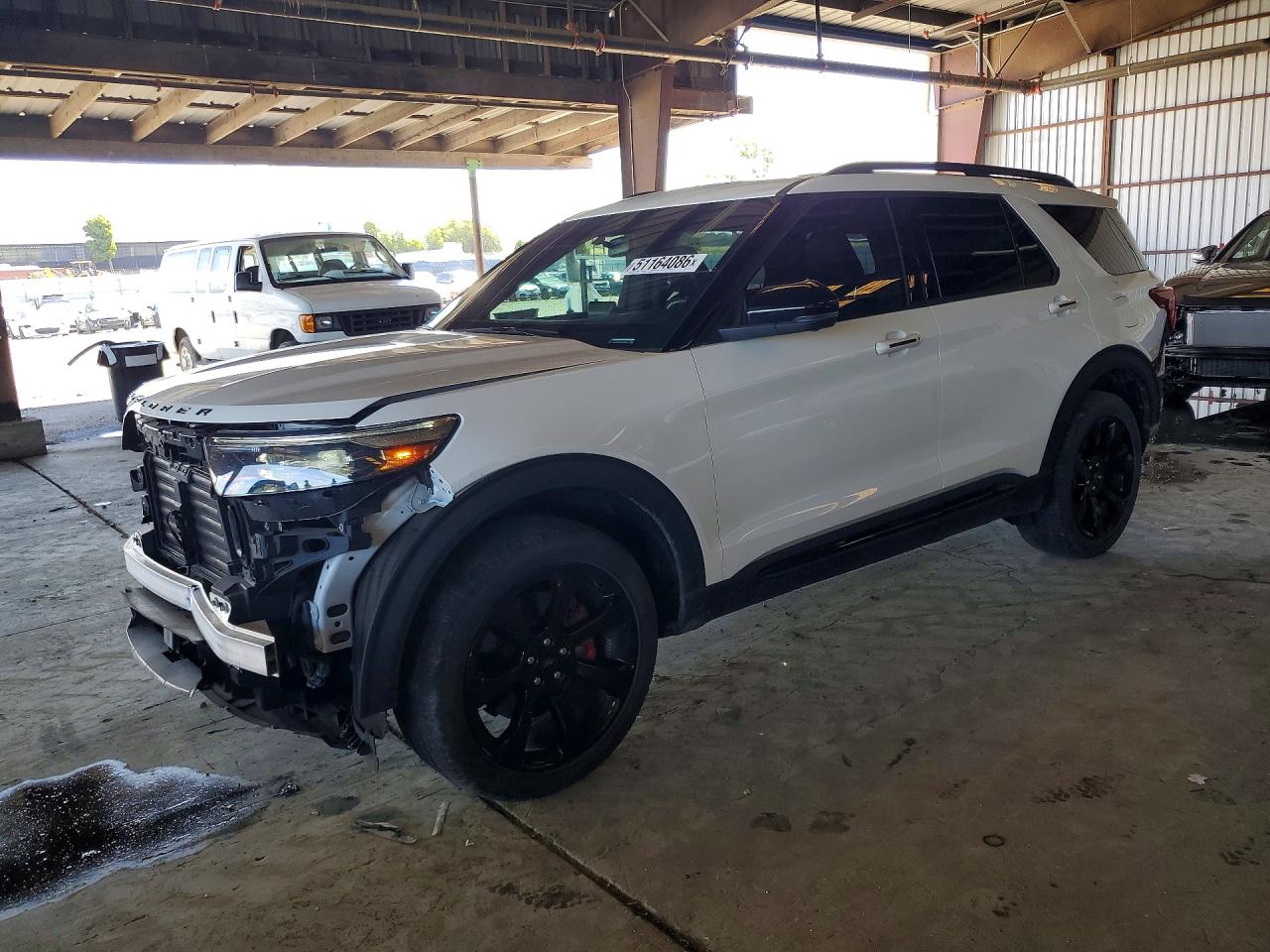 2022 Ford Explorer ST, VIN 1FM5K8GC9NGC39152 — Rear end