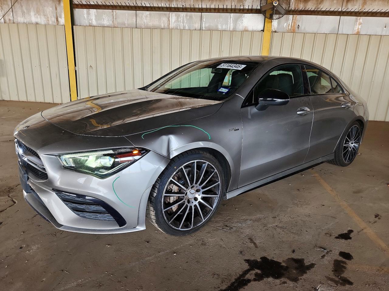 2020 Mercedes-Benz CLA 35 AMG, VIN W1K5J5BB7LN124665 — Side