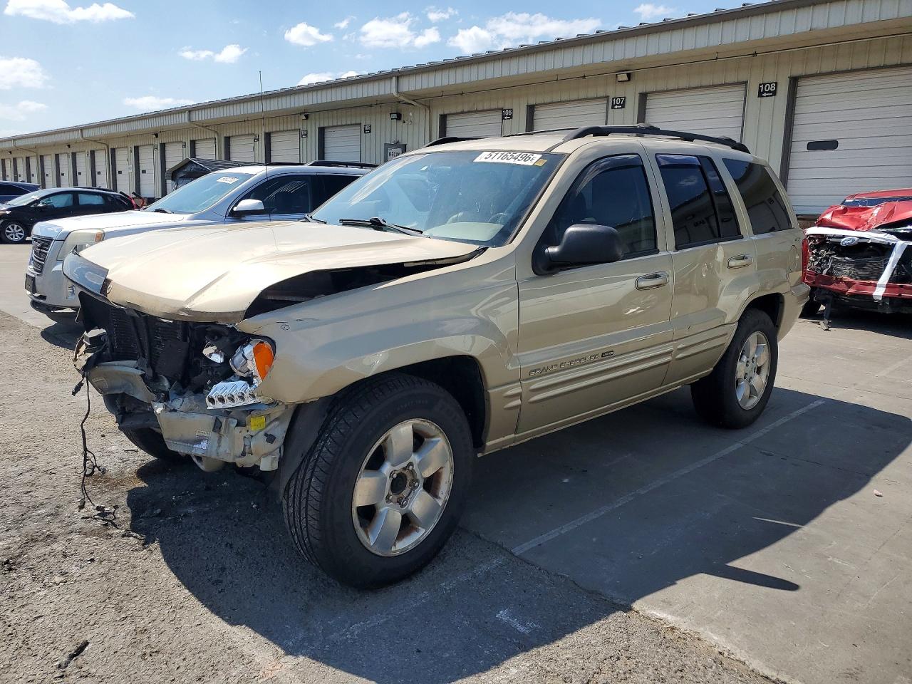 2001 Jeep Grand Cherokee Limited, VIN 1J4GW58S91C696156 — Front end