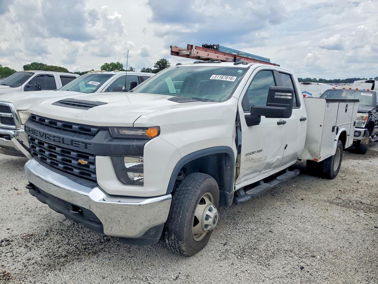2023 Chevrolet Silverado 3500HD Work Truck, VIN 1GB5YSE76PF227186 — Front end