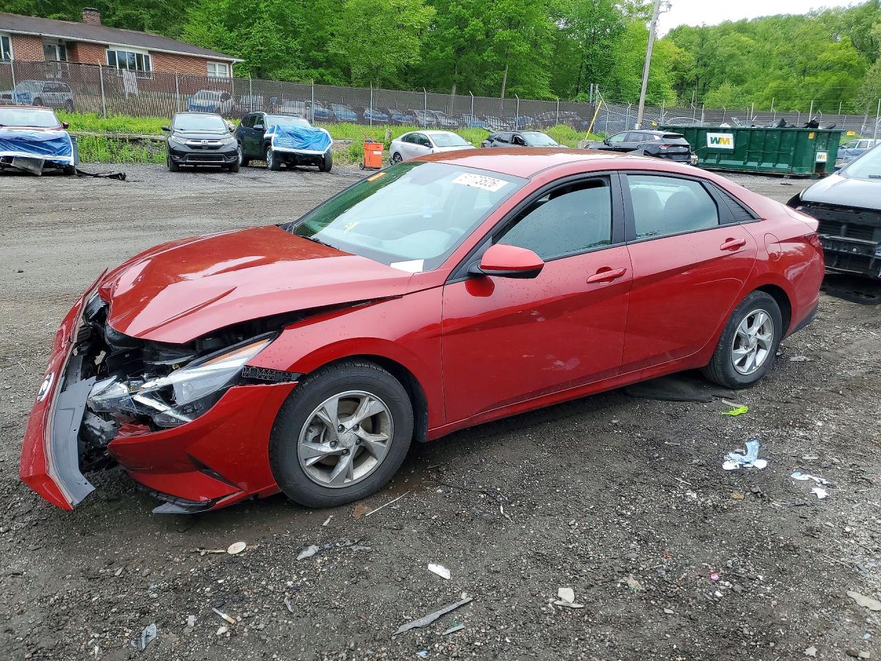 2023 Hyundai Elantra SE, VIN KMHLL4AG9PU520493 — Front end