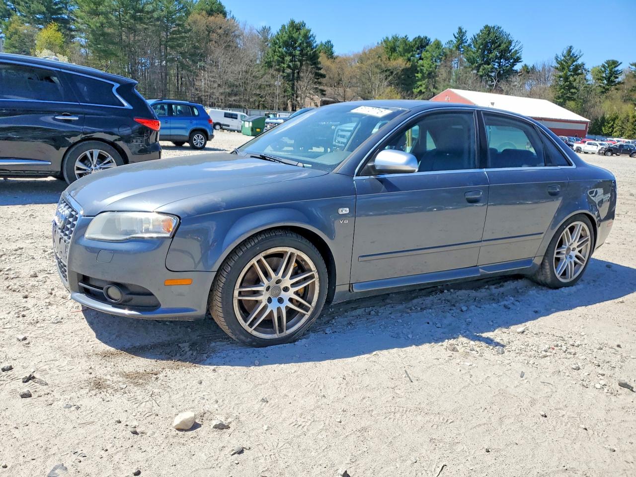 2008 Audi S4, VIN WAUGL78E48A075480 — Перед