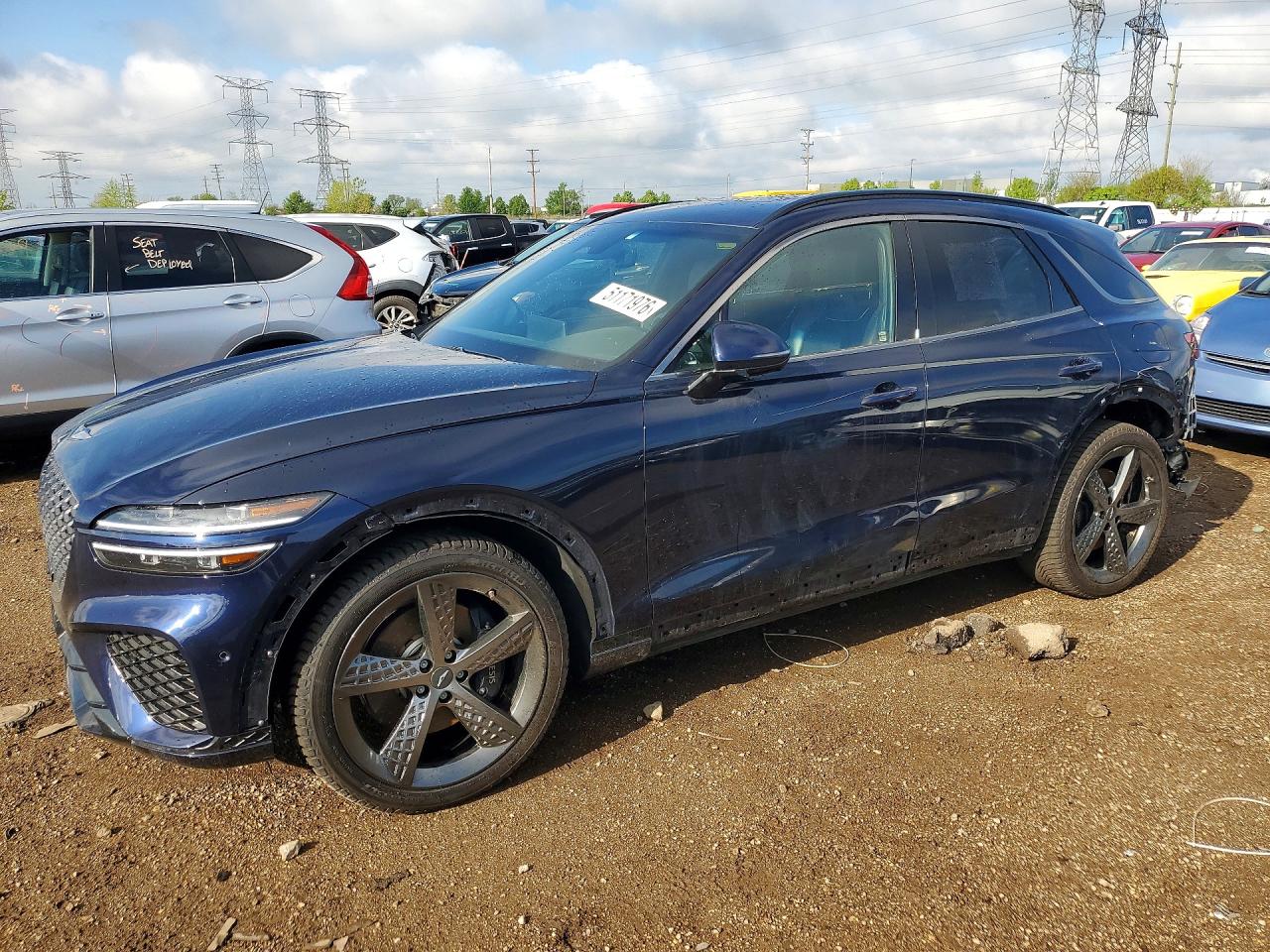 2024 Genesis GV70 2.5T, VIN 5NMMADTB6RH008376 — Rear end