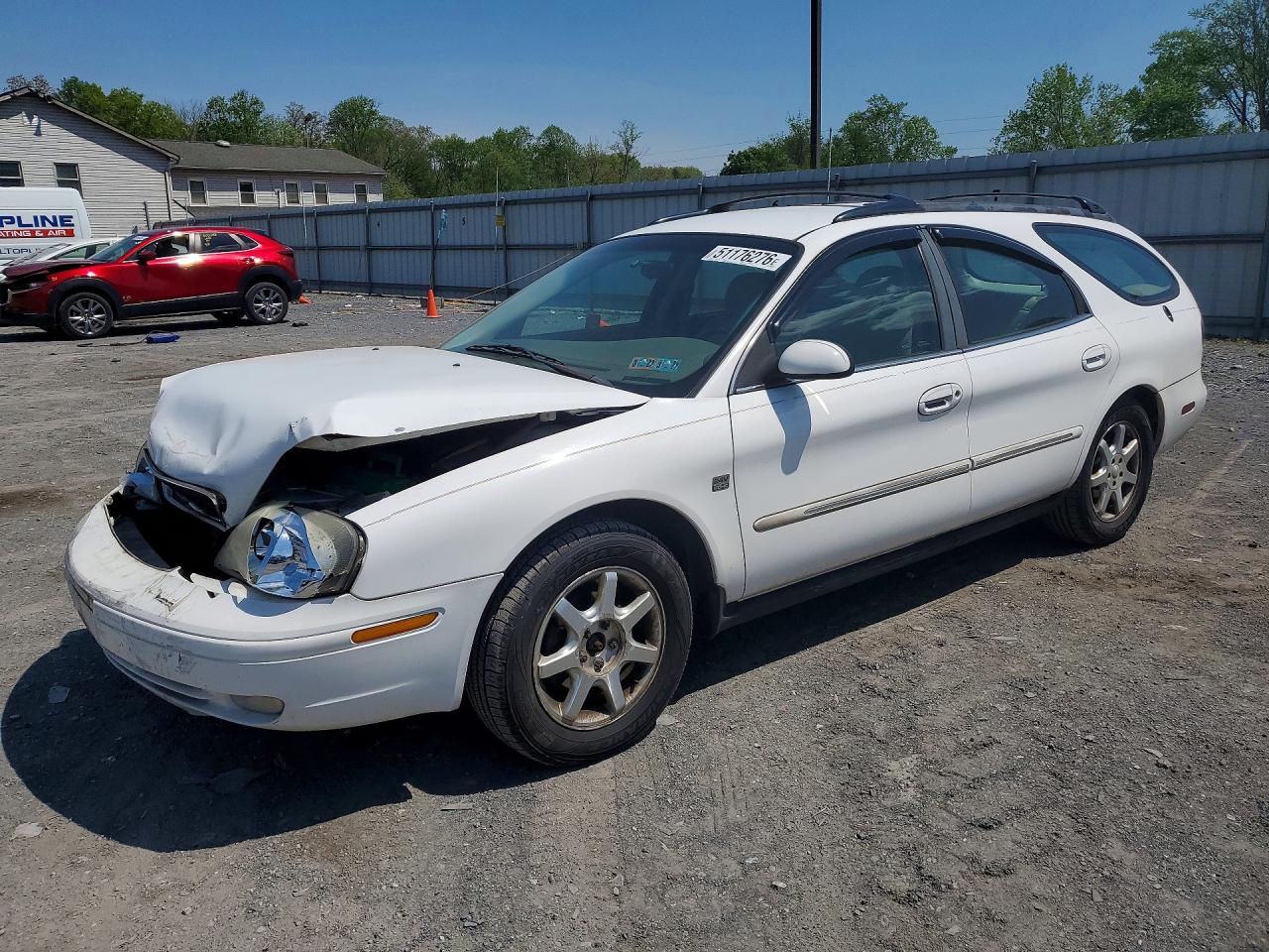 2000 Mercury Sable LS Premium, VIN 1MEFM59S8YA646536 — Front end