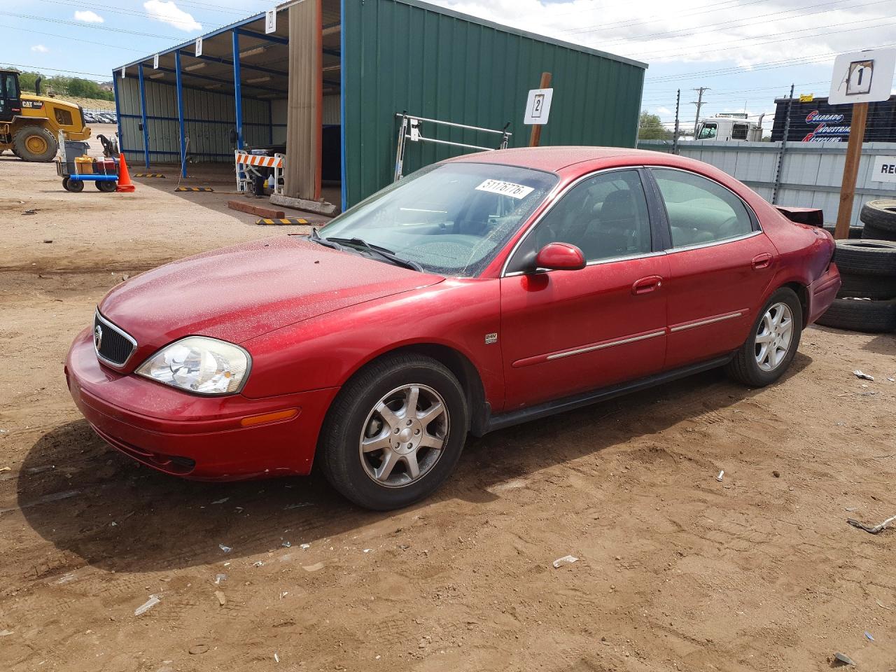 2000 Mercury Sable LS, VIN 1MEFM53S3YG620903 — Rear end