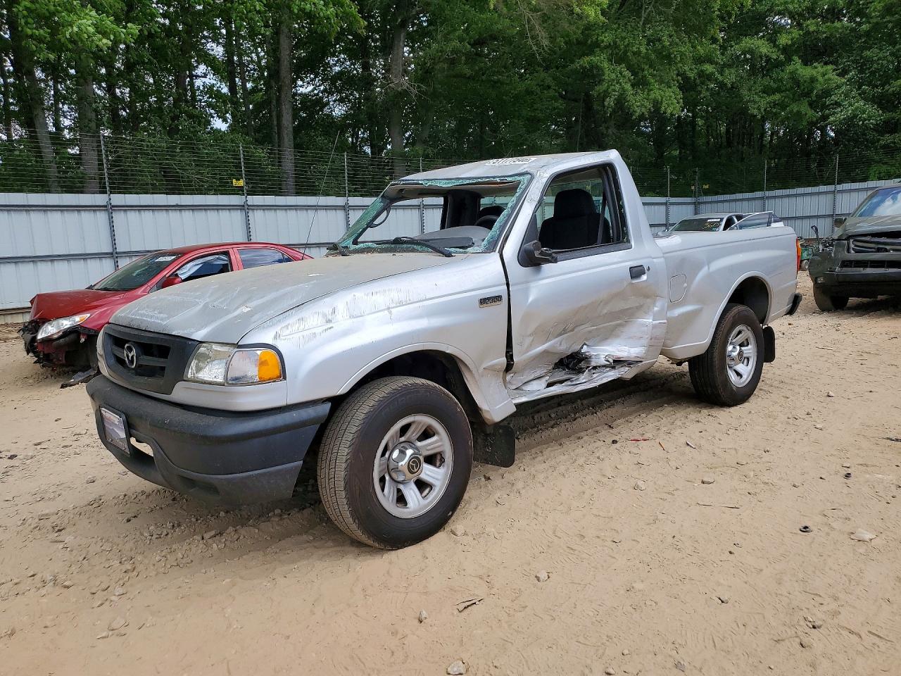 2007 Mazda B-Series, VIN 4F4YR12D07PM05167 — Опрокидывание