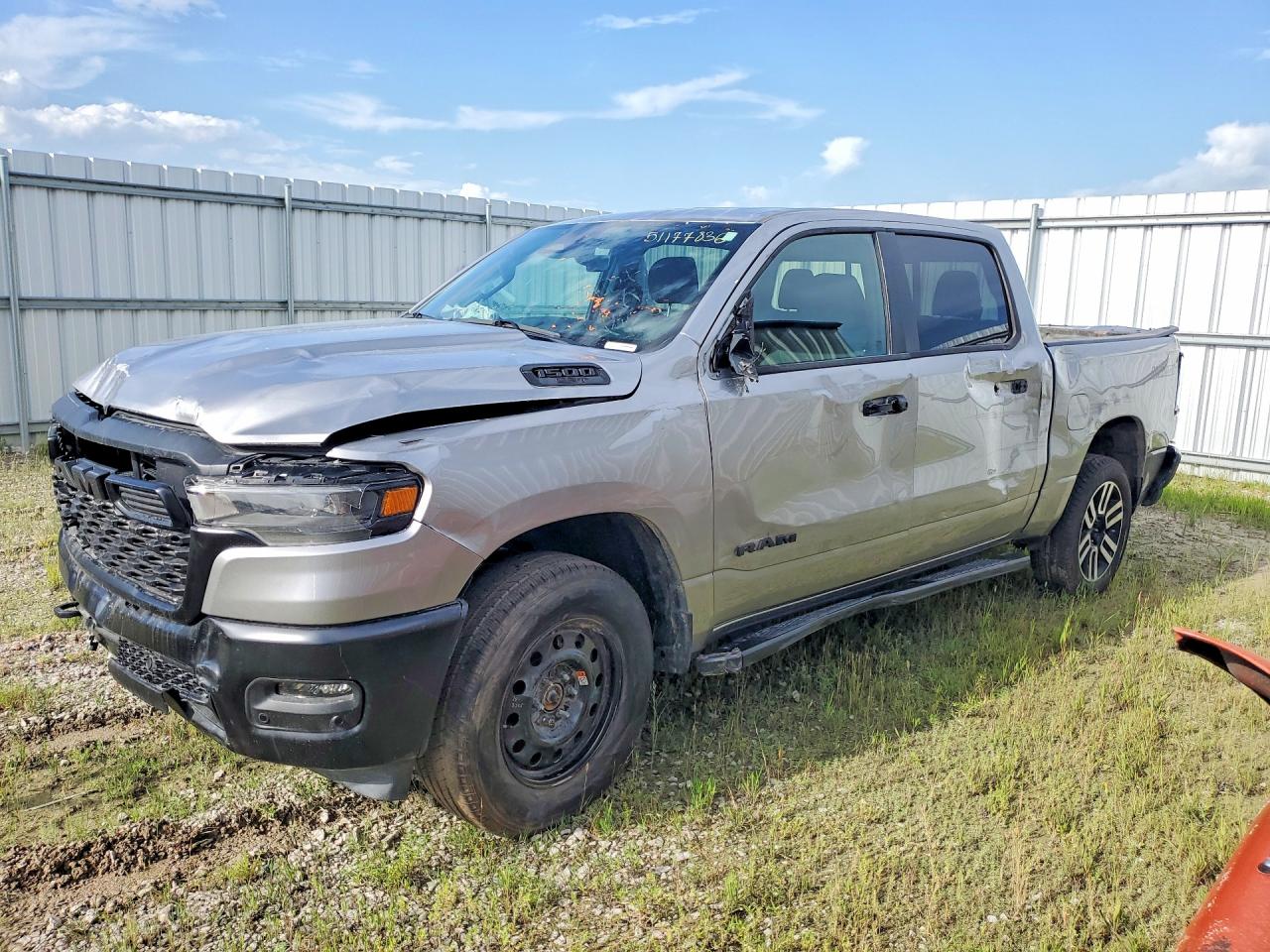 2025 Ram 1500 Warlock, VIN 1C6SRFGP4SN718460 — Rollover