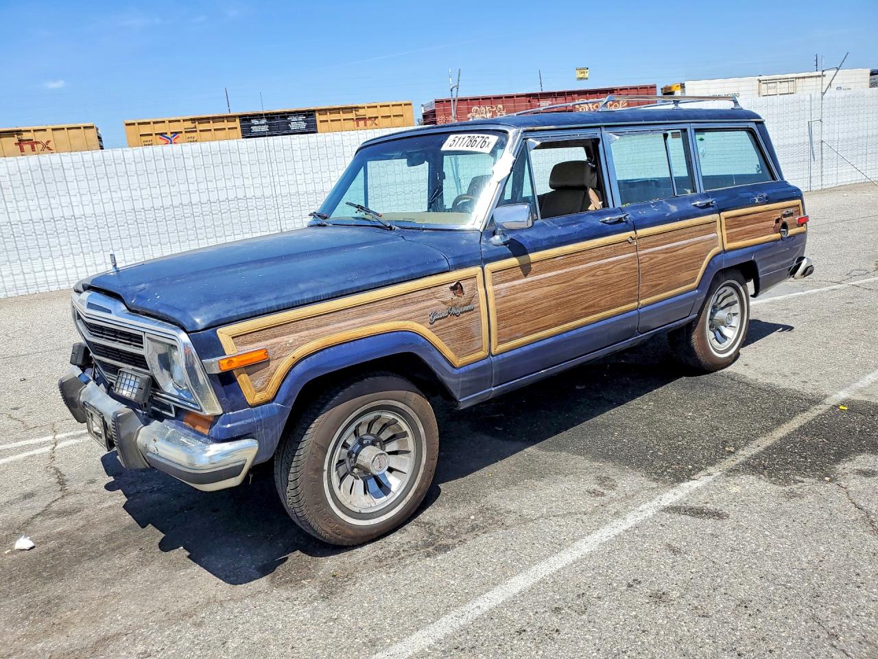 1987 Jeep Grand Wagoneer, VIN 1JCNJ15U5HT000489 — Механическое