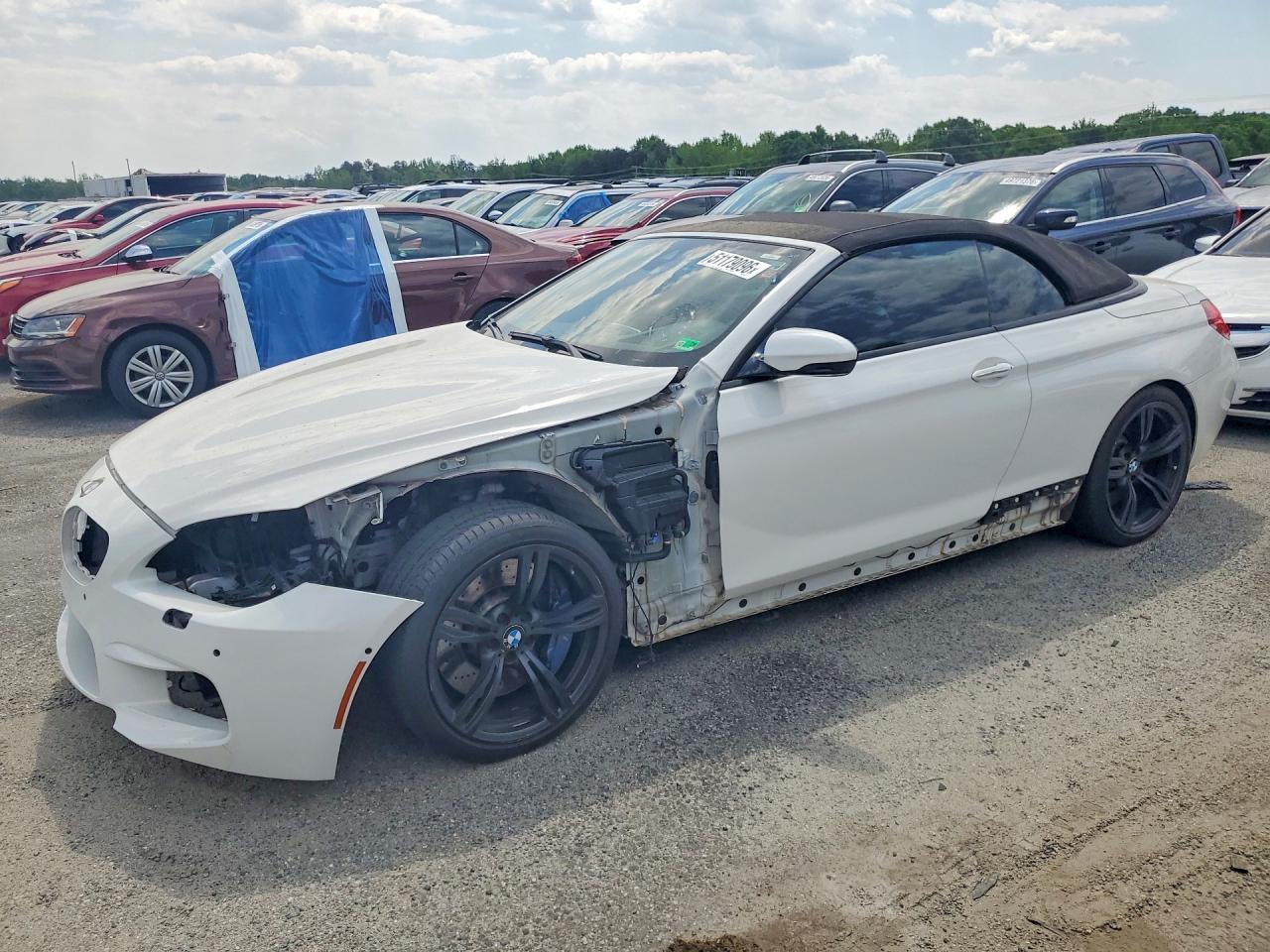 2015 BMW M6, VIN WBSLZ9C57FD651473 — Front end