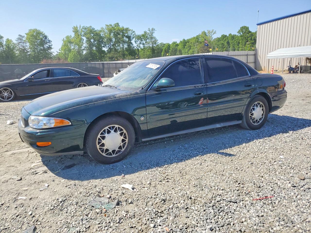 2001 Buick LeSabre Limited, VIN 1G4HR54K01U159527 — Engine fire