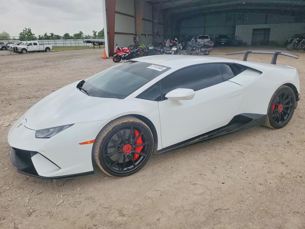 2018 Lamborghini Huracan Performante, VIN ZHWUD4ZF7JLA11091 — Minor dents and scratches