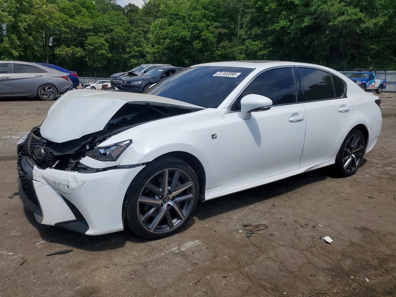 2018 Lexus GS 350 F Sport, VIN JTHCZ1BL2JA009311 — Front end