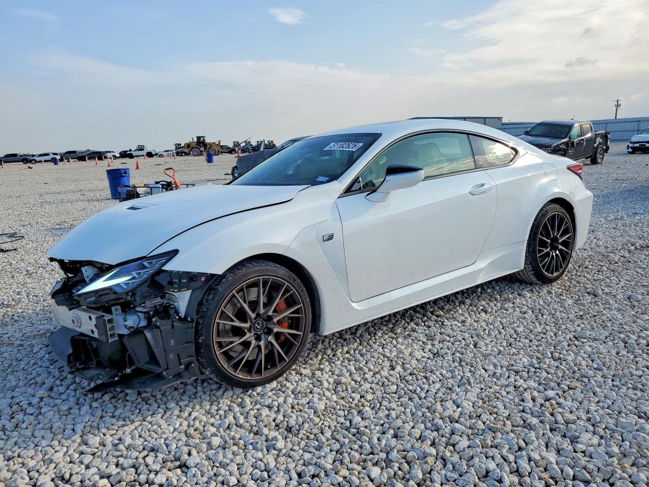 2021 Lexus RC F, VIN JTHDP5BC2M5008089 — Front end