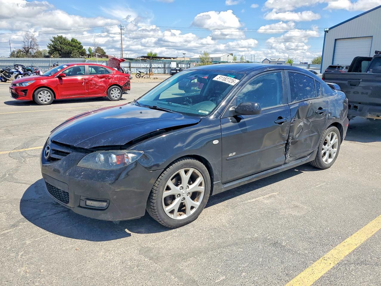 2007 Mazda 3 S Touring, VIN JM1BK323771665347 — Фото с аукциона