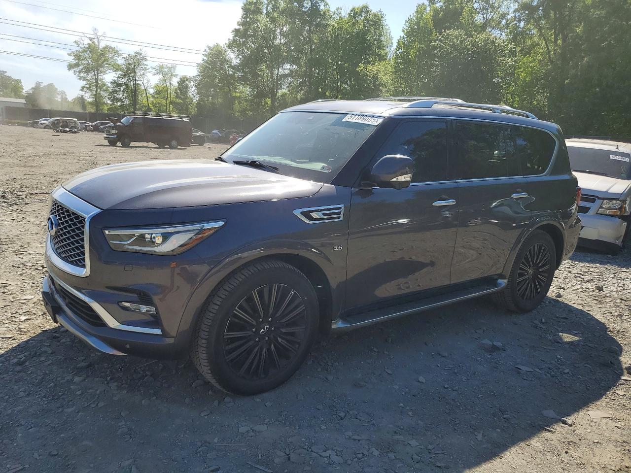 2019 Infiniti QX80 Luxe, VIN JN8AZ2NEXK9237575 — Side