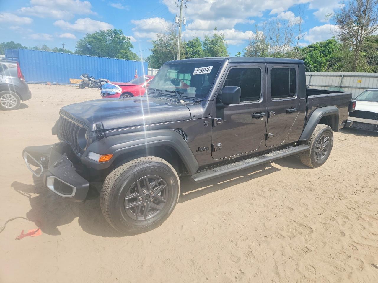 2025 Jeep Gladiator Nighthawk, VIN 1C6PJTAGXSL545706 — Rear end