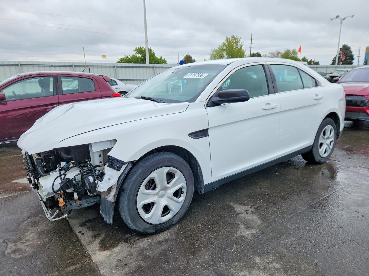 2017 Ford Police Interceptor, VIN 1FAHP2L96HG103971 — Front end