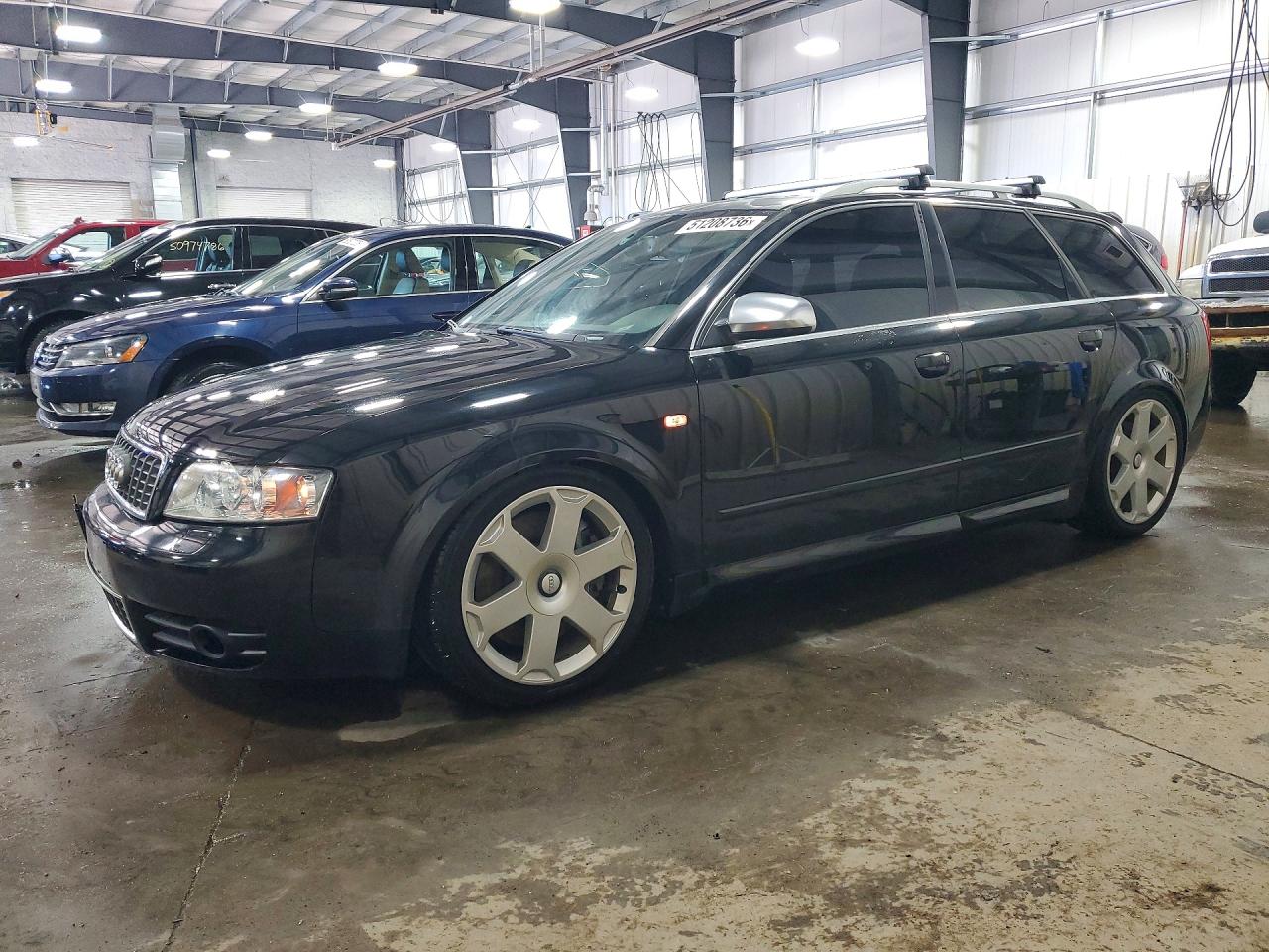 2005 Audi S4, VIN WAUXL68E05A005383 — Днище