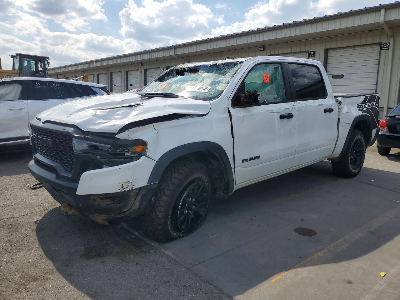 2025 Ram 1500 Rebel, VIN 1C6SRFLP0SN583872 — Rollover