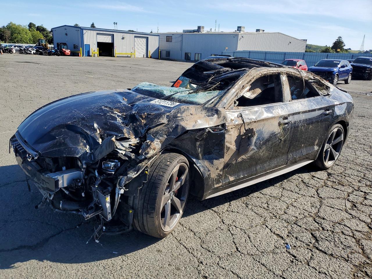 2019 Audi S5 Sportback Premium Plus, VIN WAUB4CF56KA005084 — Rollover
