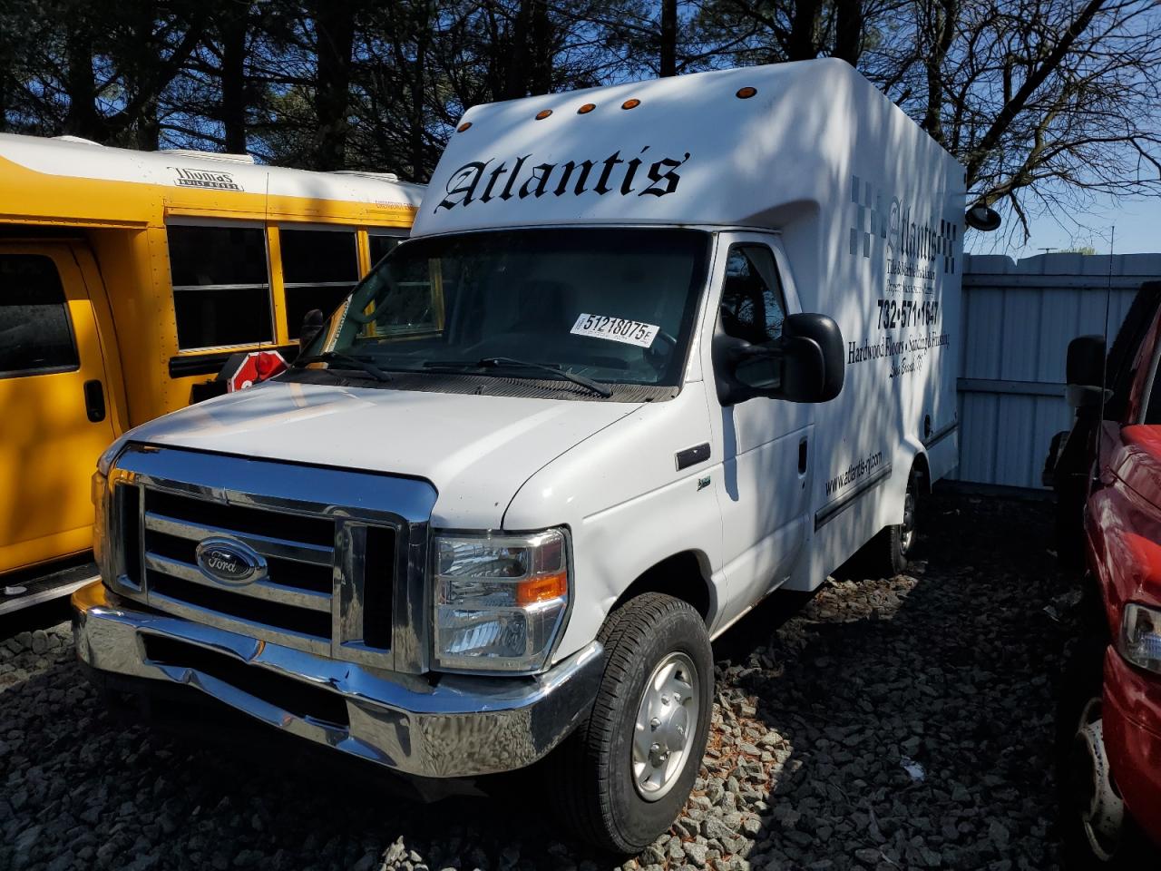 2012 Ford Econoline Commercial, VIN 1FDSE3FL4CDB21653 — Rear end