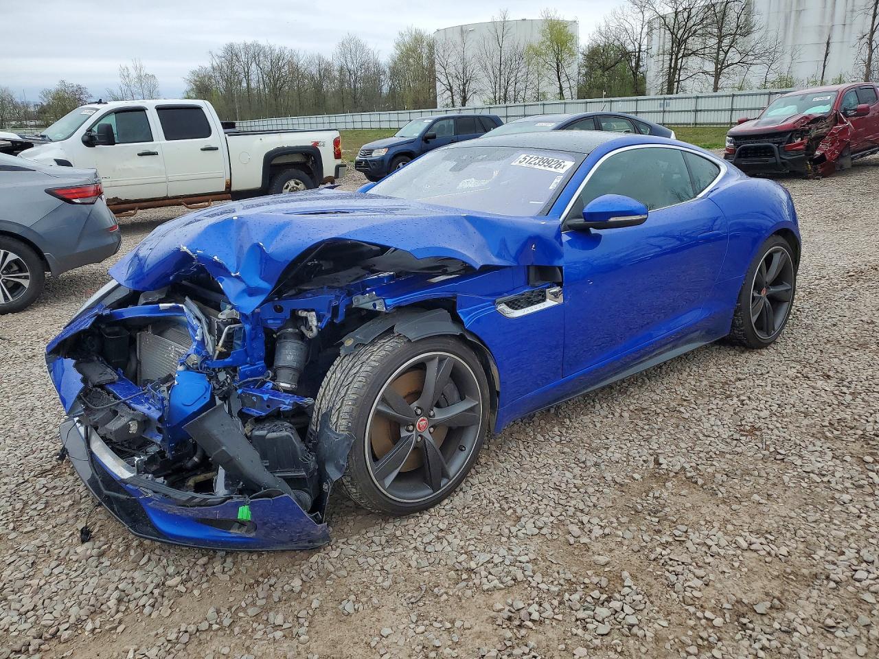 2019 Jaguar F-Type R-Dynamic, VIN SAJD81FV4KCK58432 — Перед