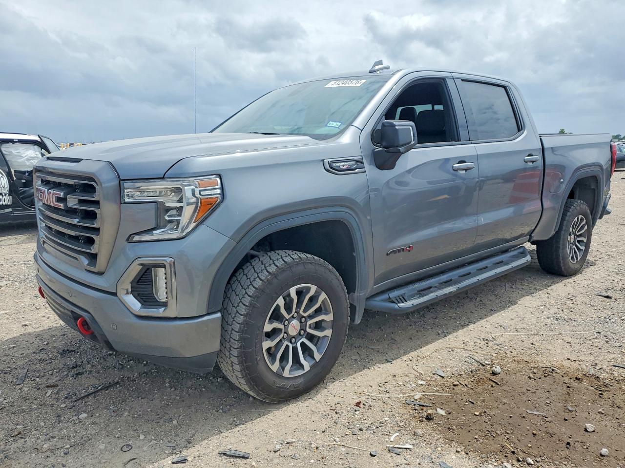 2020 GMC Sierra 1500 AT4, VIN 1GTP9EEL7LZ309548 — Вандализм