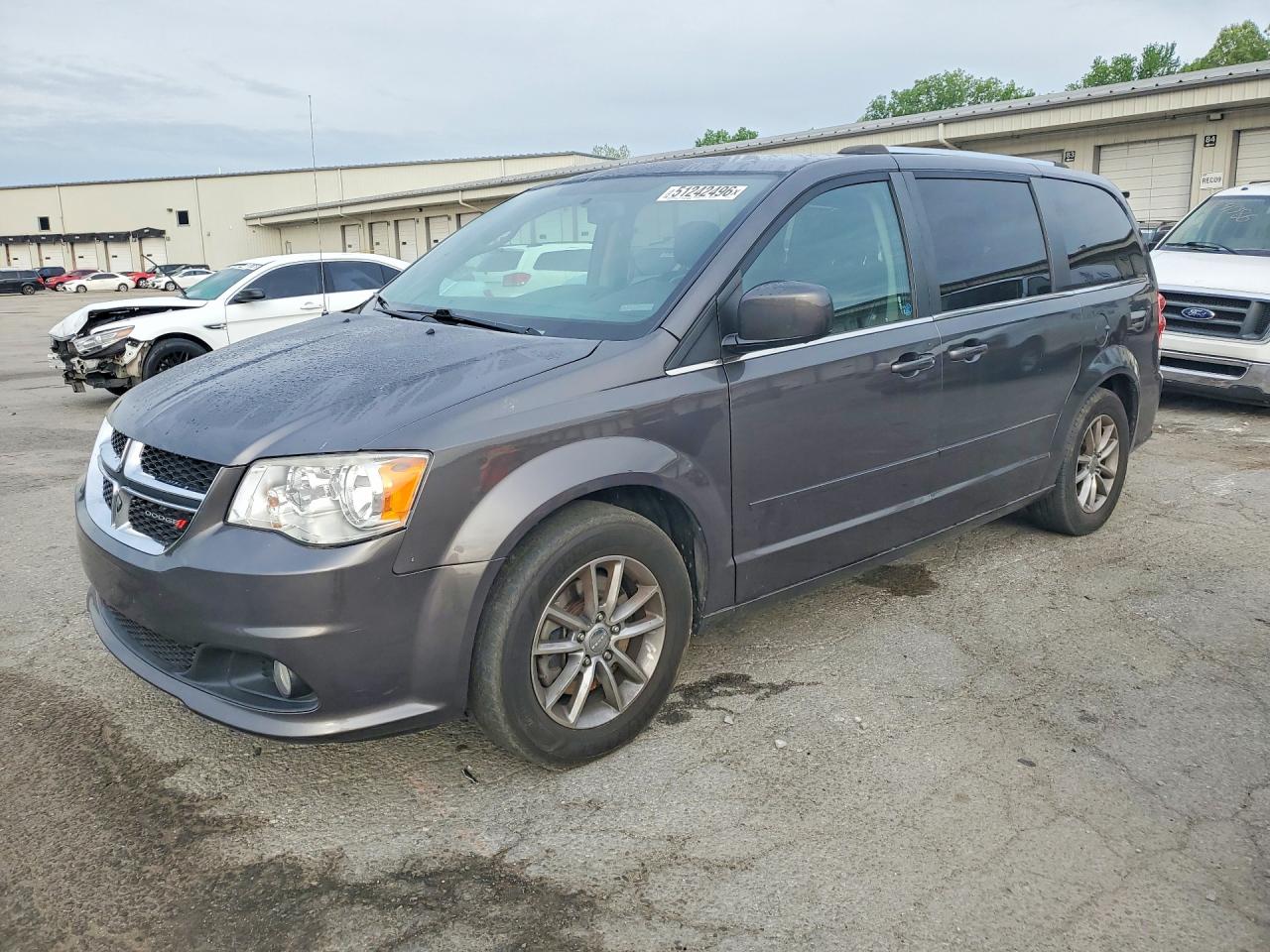 2015 Dodge Grand Caravan SXT, VIN 2C4RDGCG8FR684744 — Frame damage