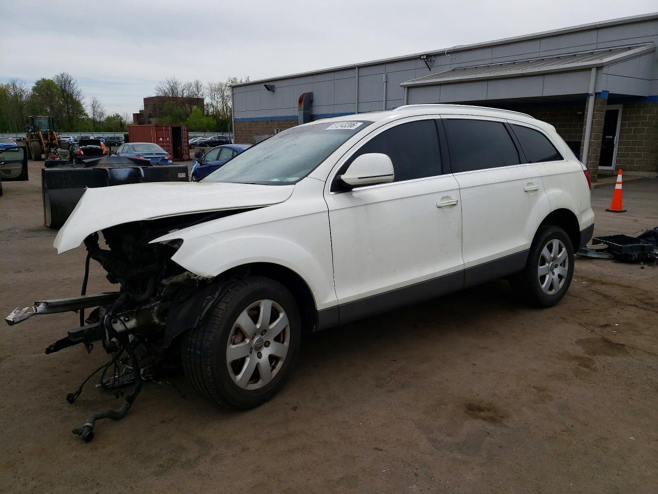 2007 Audi Q7 Premium, VIN WA1BY94L37D079476 — Front end
