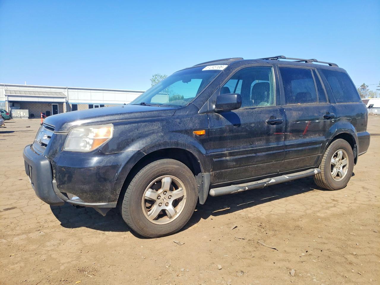 2008 Honda Pilot EX-L, VIN 5FNYF18608B050314 — Крыша