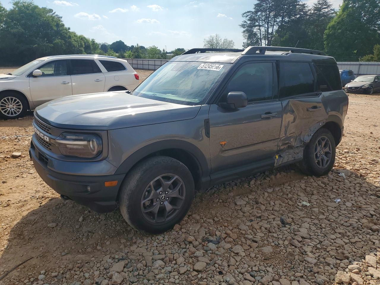 2024 Ford Bronco Sport Badlands, VIN 3FMCR9D93RRF18855 — Side