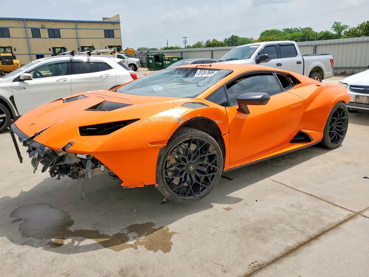 2023 Lamborghini Huracan, VIN ZHWUA6ZX1PLA25445 — Front end
