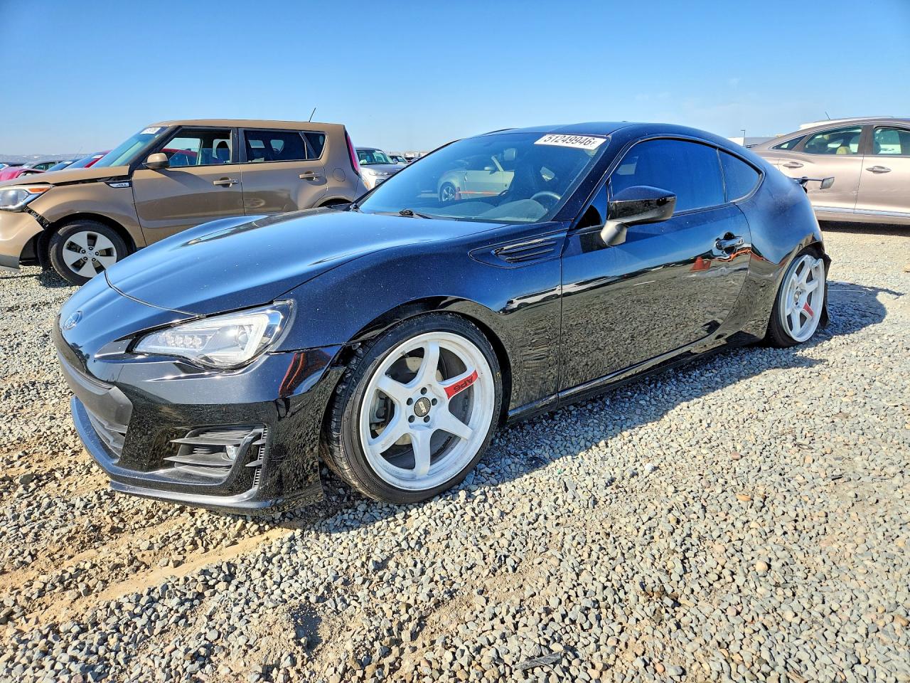 2020 Subaru BRZ Limited, VIN JF1ZCAC10L8703683 — Зад