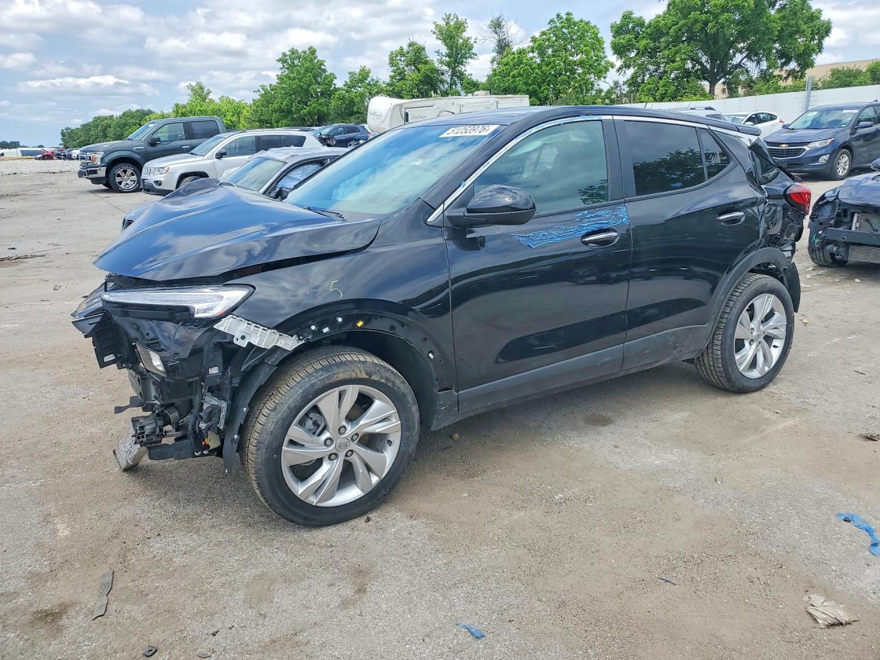 2025 Buick Encore GX Preferred, VIN KL4AMCSL0SB156705 — Engine fire