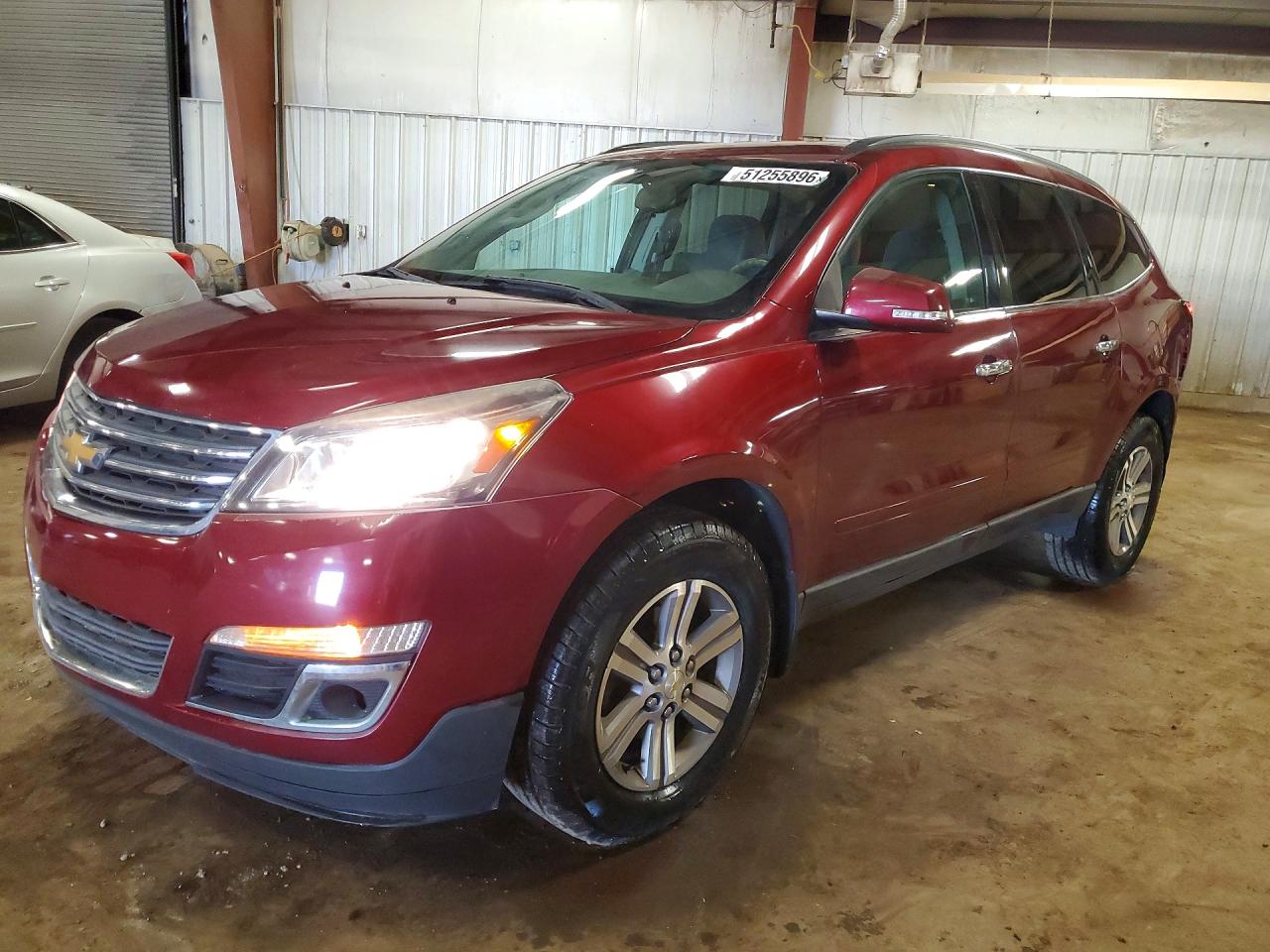2017 Chevrolet Traverse LT, VIN 1GNKVGKD3HJ308151 — Rear end
