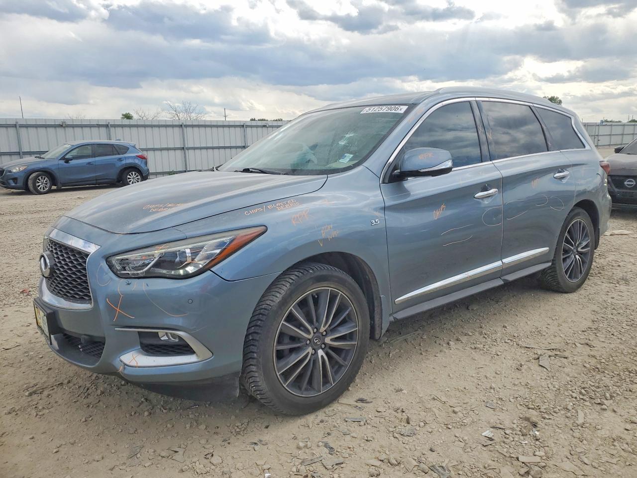 2017 Infiniti QX60, VIN 5N1DL0MN5HC556504 — Water / flood