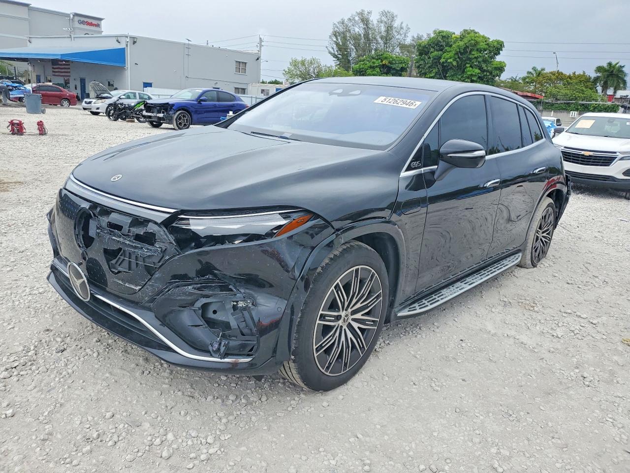 2024 Mercedes-Benz EQS 450+, VIN 4JGDM2DB0RA032138 — Rear end