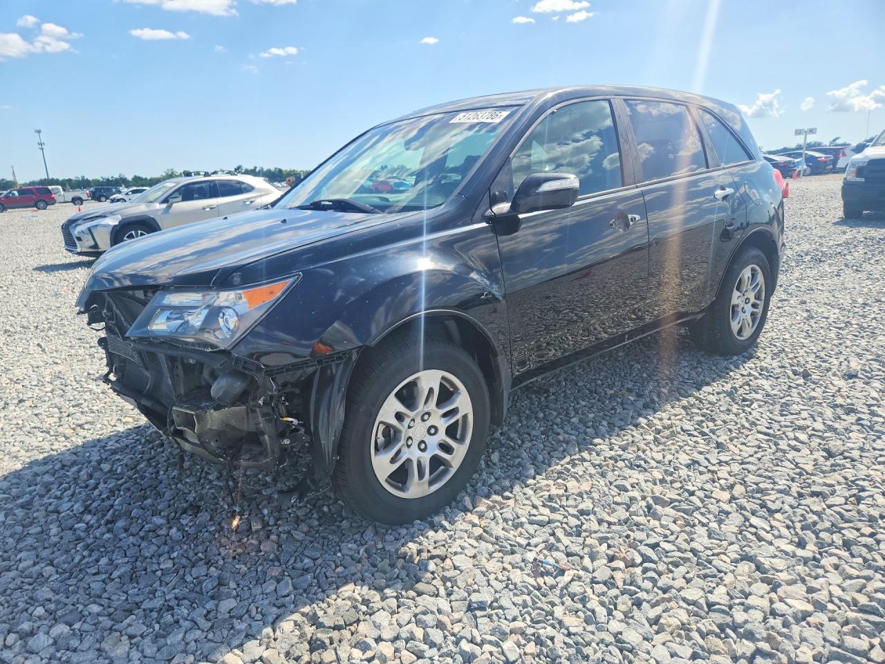 2009 Acura MDX, VIN 2HNYD282X9H529290 — Front end