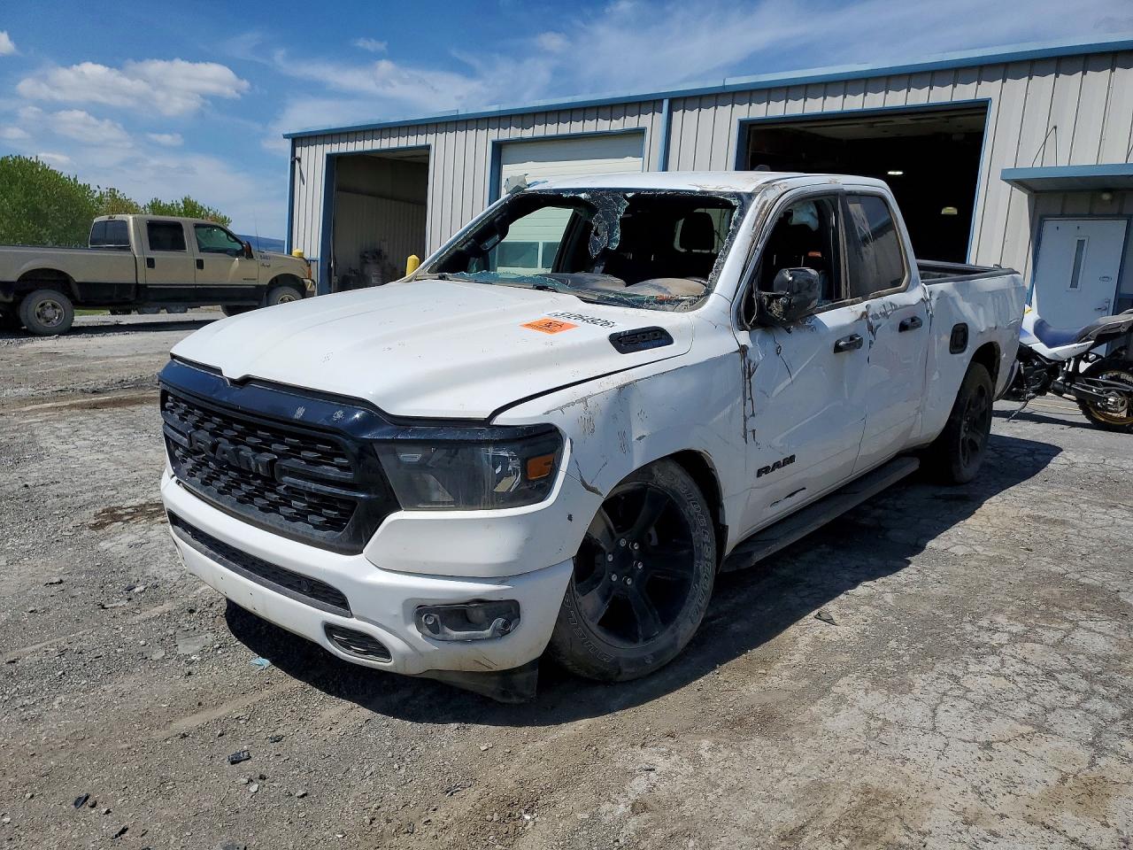 2023 Ram 1500 Big Horn, VIN 1C6SRFBT0PN677952 — Rollover