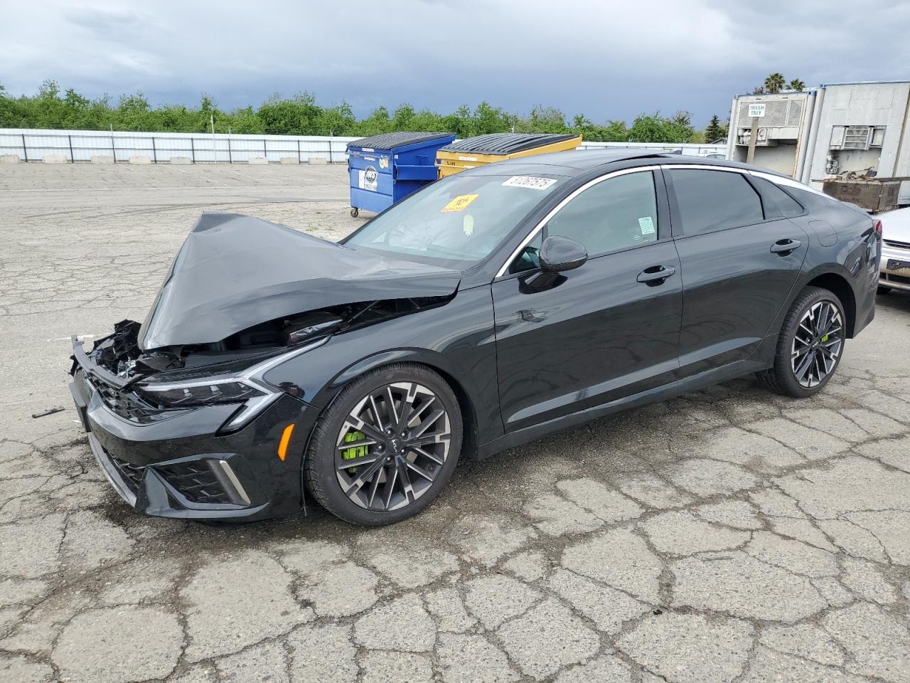 2025 Kia K5 GT, VIN KNAG44J8XS5337096 — Undercarriage