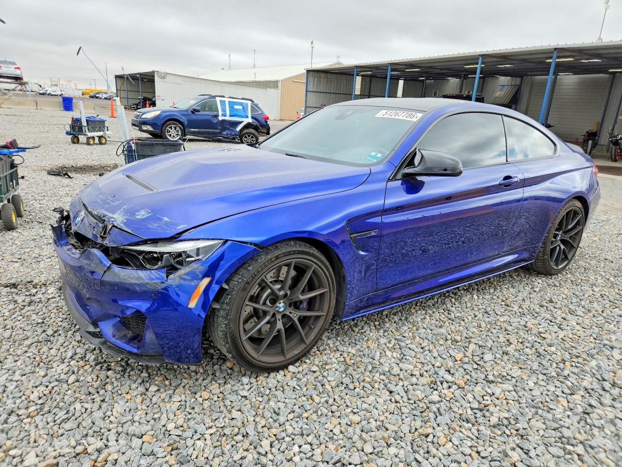 2020 BMW M4 CS, VIN WBS3S7C03LFH08994 — Front end