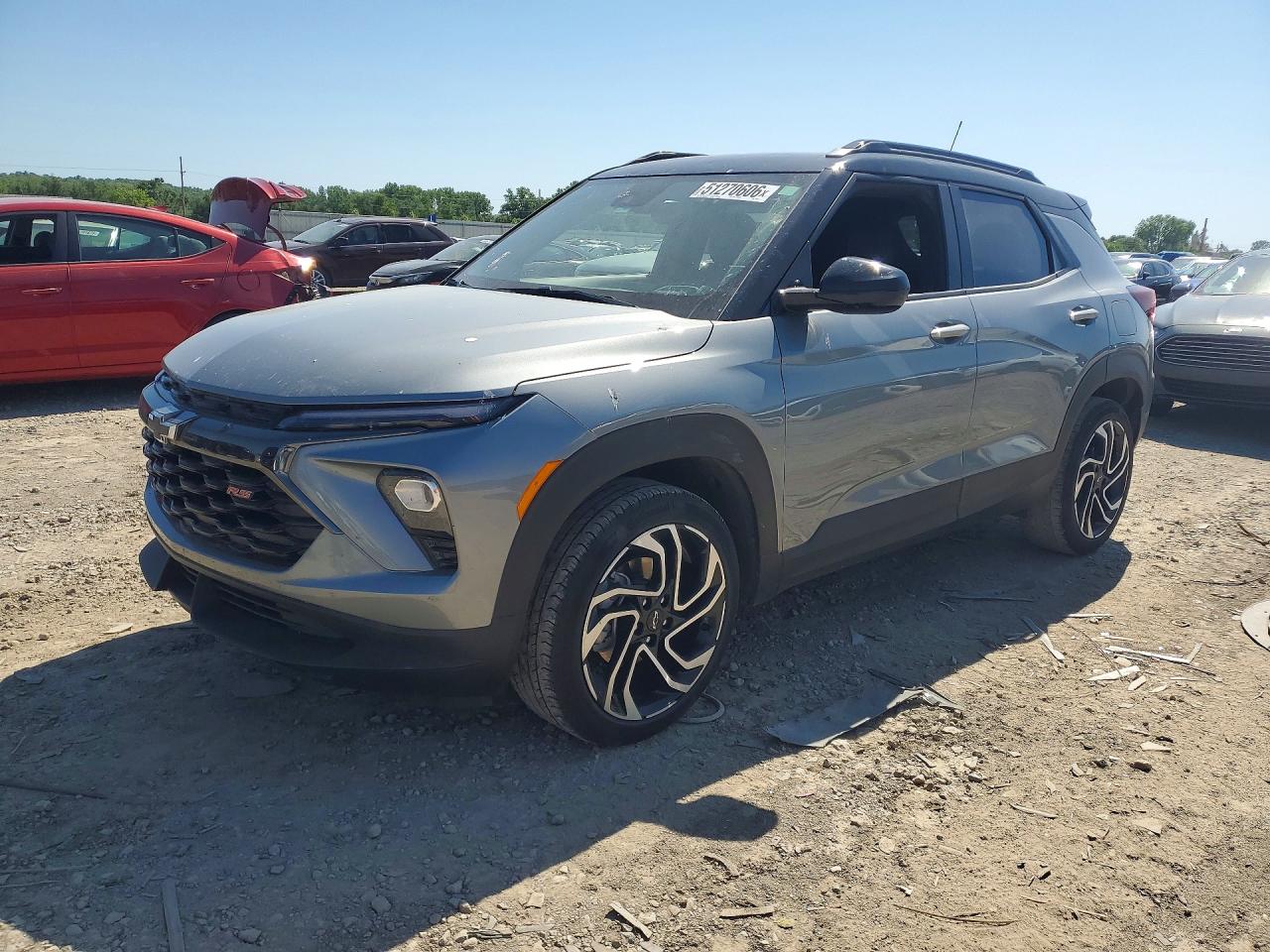 2024 Chevrolet TrailBlazer RS, VIN KL79MTSL6RB103328 — Hail