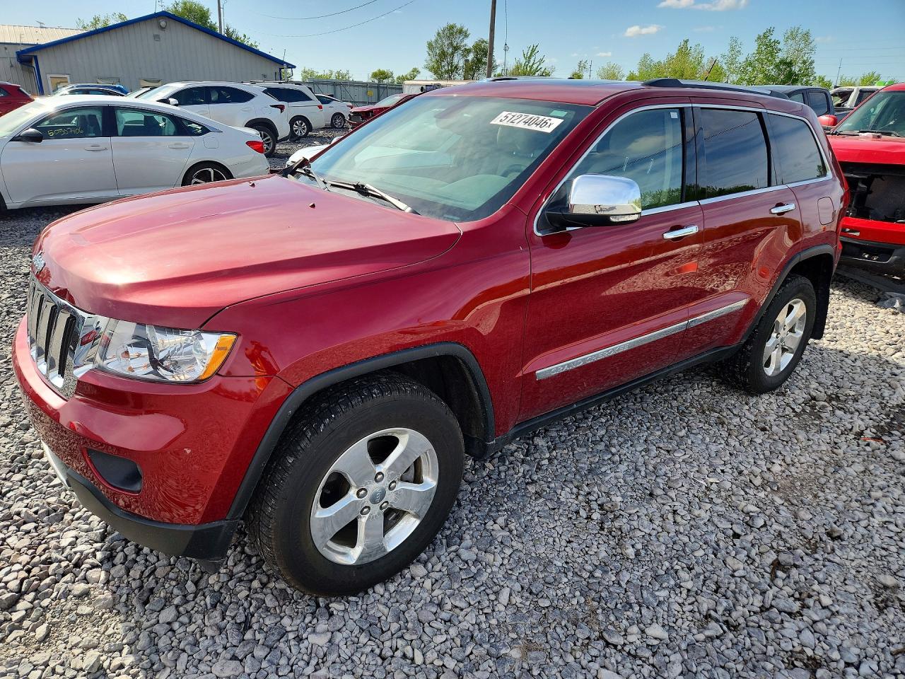 2013 Jeep Grand Cherokee Limited, VIN 1C4RJFBG1DC633113 — Front end