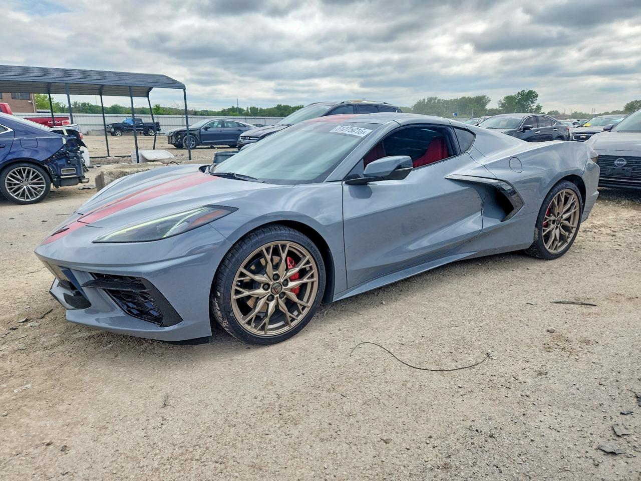 2024 Chevrolet Corvette 1LT, VIN 1G1YA2D40R5119992 — Rear end