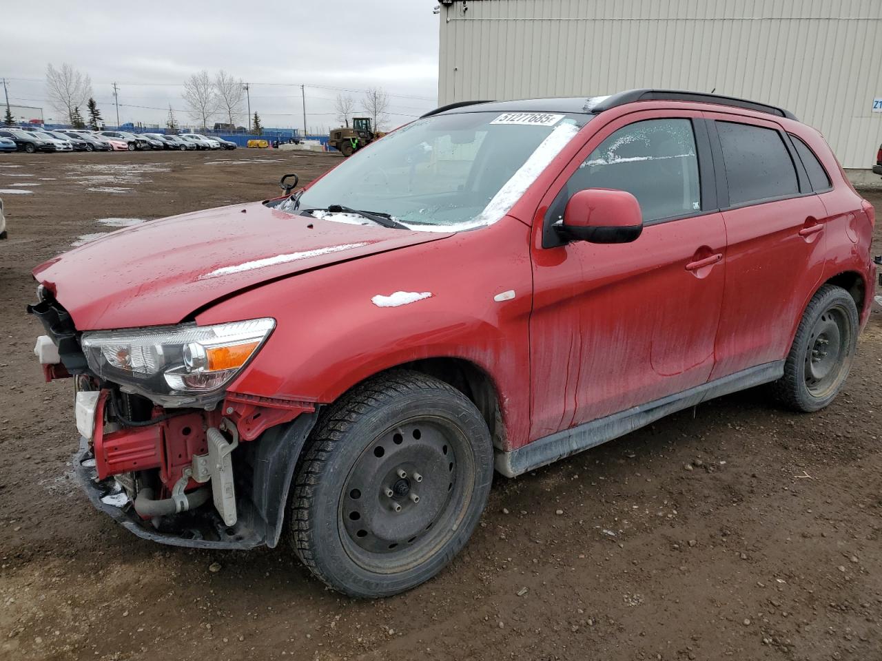 2011 Mitsubishi Outlander Sport GT, VIN JA4AJ4AU8BZ601336 — Front end