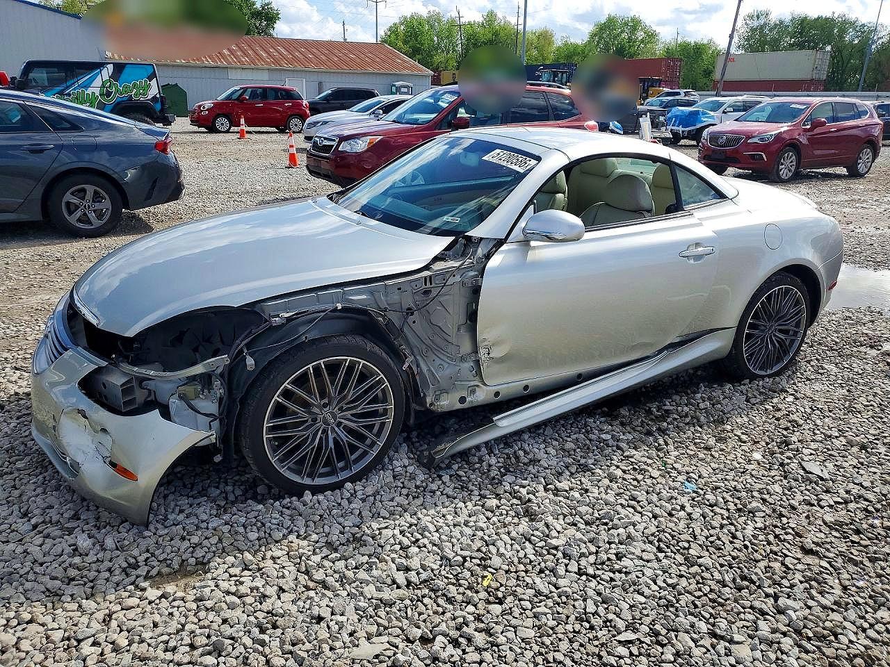 2005 Lexus SC 430, VIN JTHFN48Y650069391 — Front end
