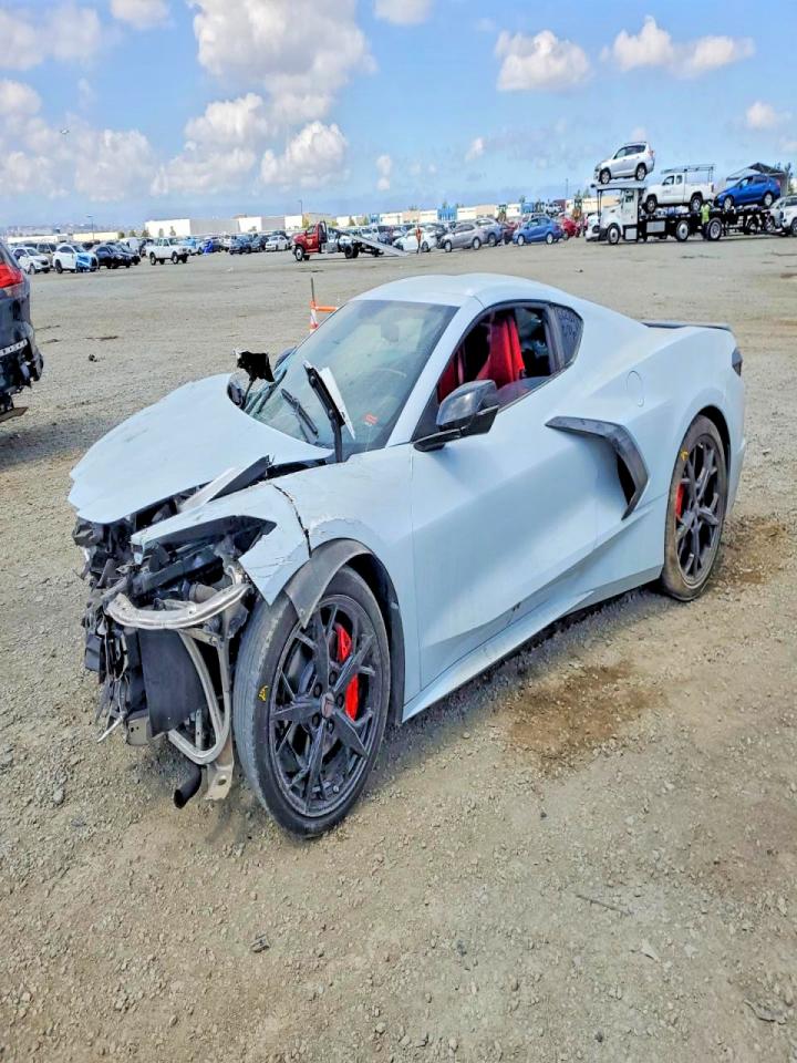 2022 Chevrolet Corvette 1LT, VIN 1G1YA2D45N5120615 — Auction photo