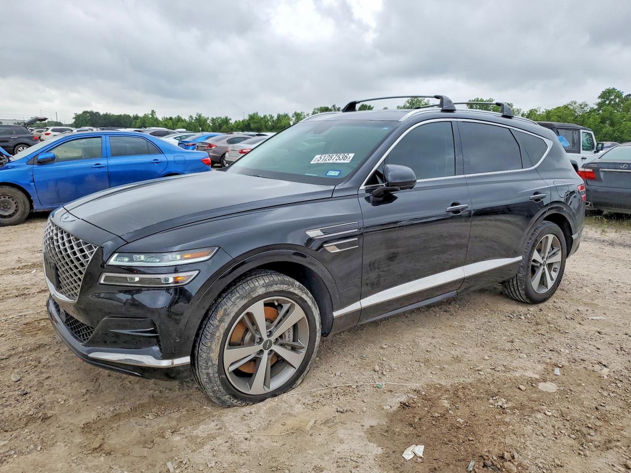 2024 Genesis GV80, VIN KMUHCESCXRU188298 — Side