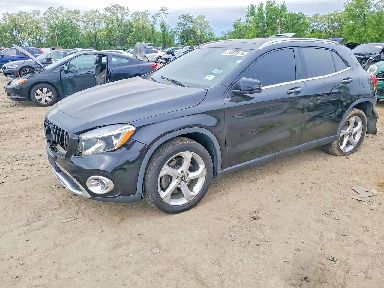 2018 Mercedes-Benz GLA 250, VIN WDCTG4GB0JJ388568 — Rear end