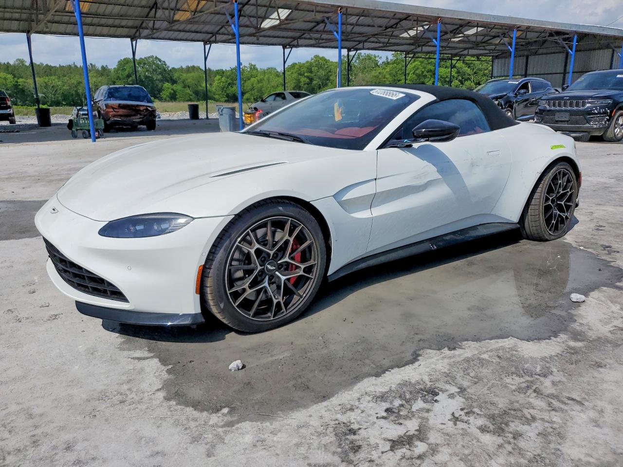 2022 Aston Martin Vantage, VIN SCFSMGBW8NGP06396 — Undercarriage